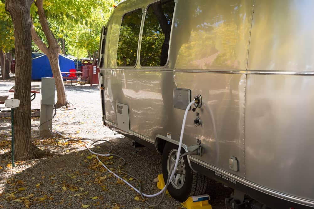 Airstream water hook up
