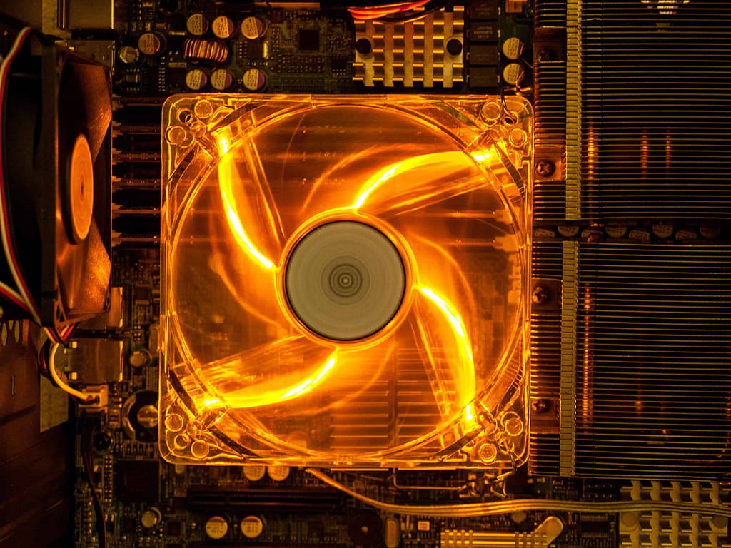 converter fan running